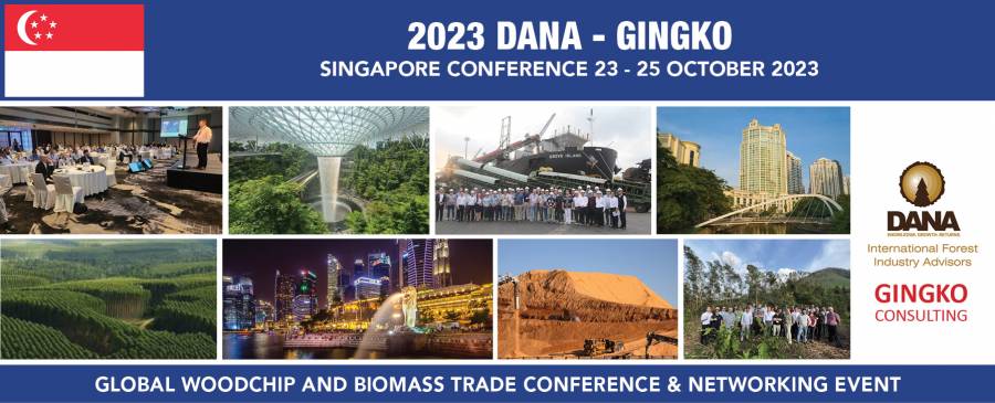 Cover image GLOBAL WOODCHIP AND BIOMASS TRADE CONFERENCE AND NETWORKING EVENT