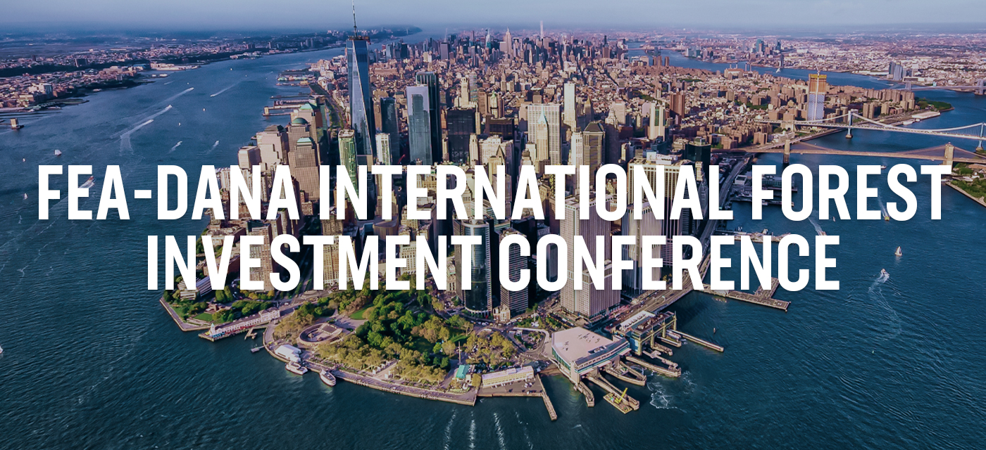 Cover image FEA-DANA International Forest Investment Conference 