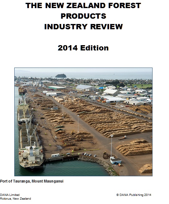 Cover image 2014 New Zealand Forest Products Industry Review